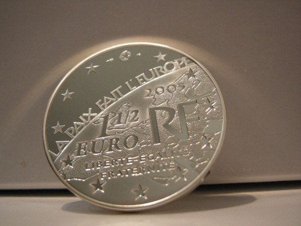 (afbeelding voor) 1½ Euro Frankrijk 2005 Proof